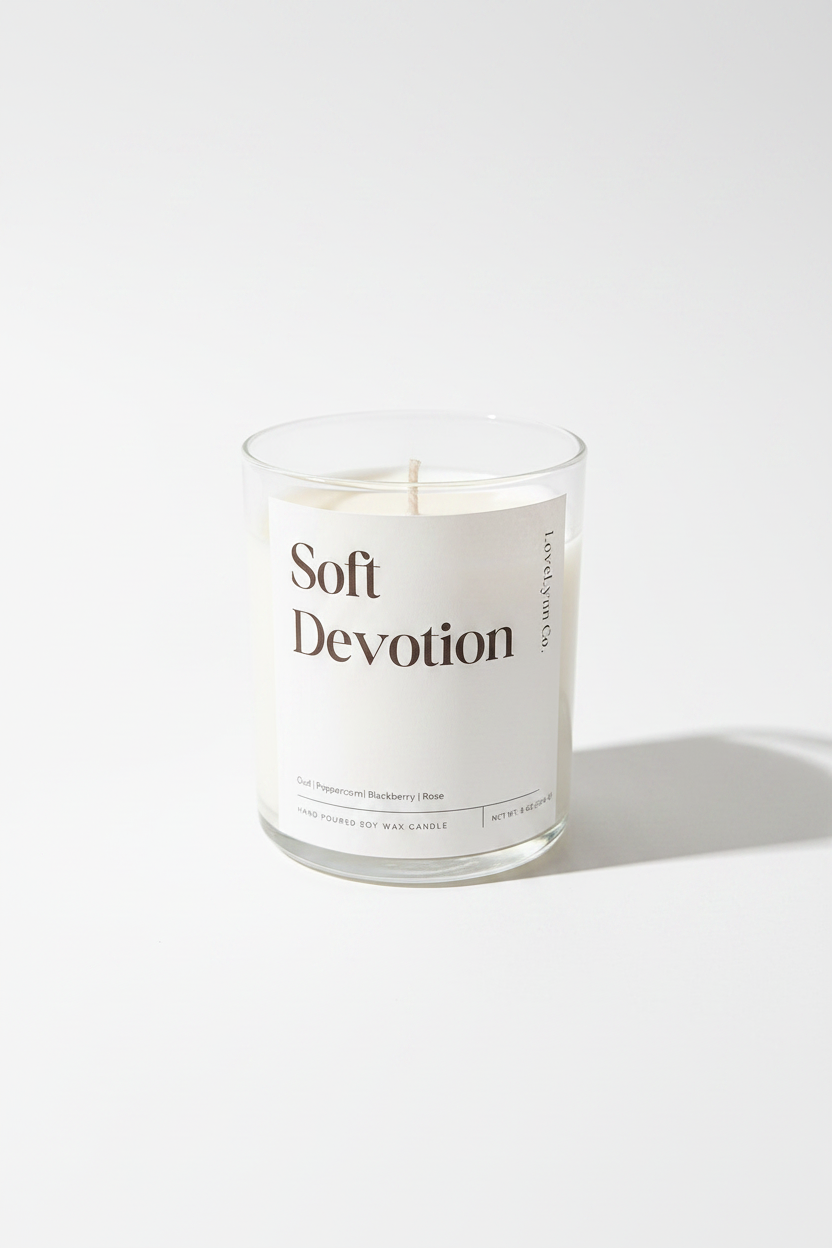 Soft Devotion - white background