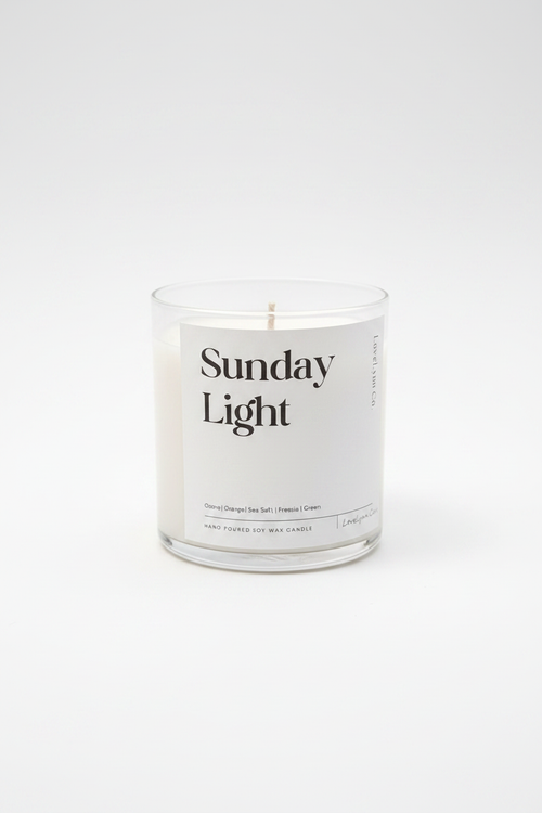 Sunday Light - white background